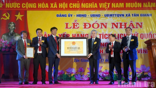 Quảng Trị: Tân Gianh đón bằng di tích quốc gia, vinh danh công thần 